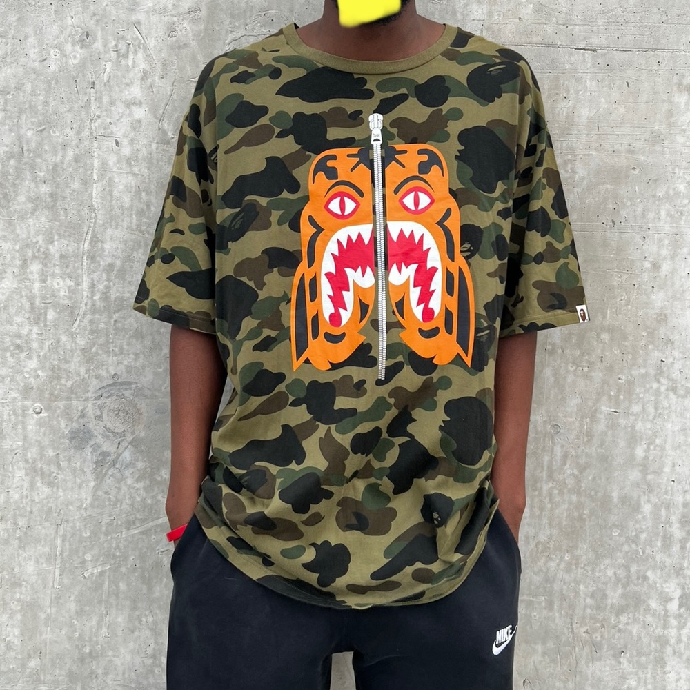 Bape Tigershark Funthera Militia Tee